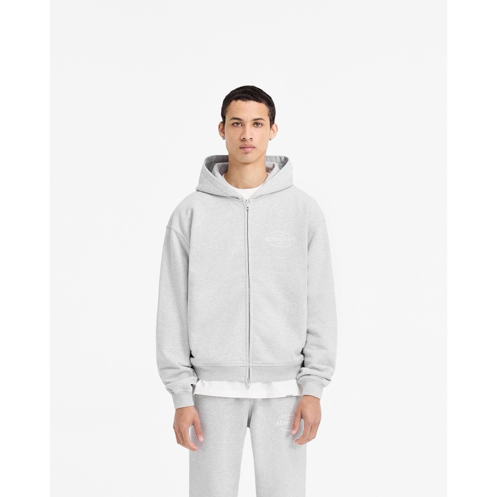 $210 Nwt Represent Owners Club Stamp Zip Up Hoodie M Jacket